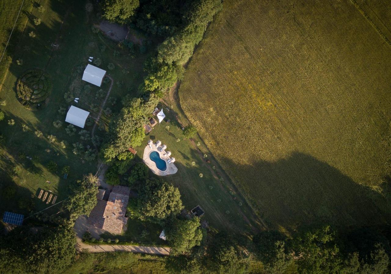 Glamping In Toscana, Luxury Tents In Agriturismo Biologico Sorano  Eksteriør bilde