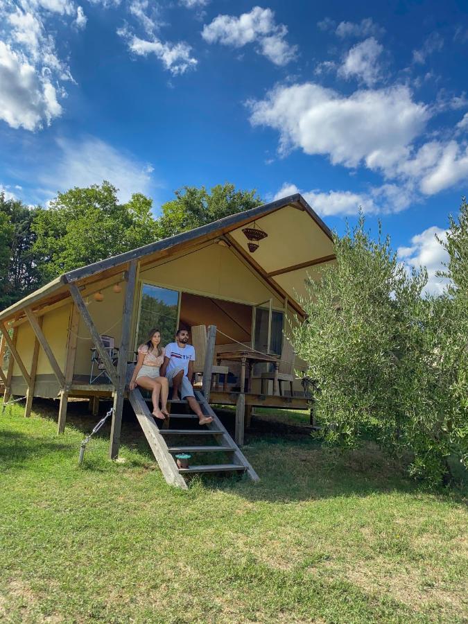 Glamping In Toscana, Luxury Tents In Agriturismo Biologico Sorano  Eksteriør bilde