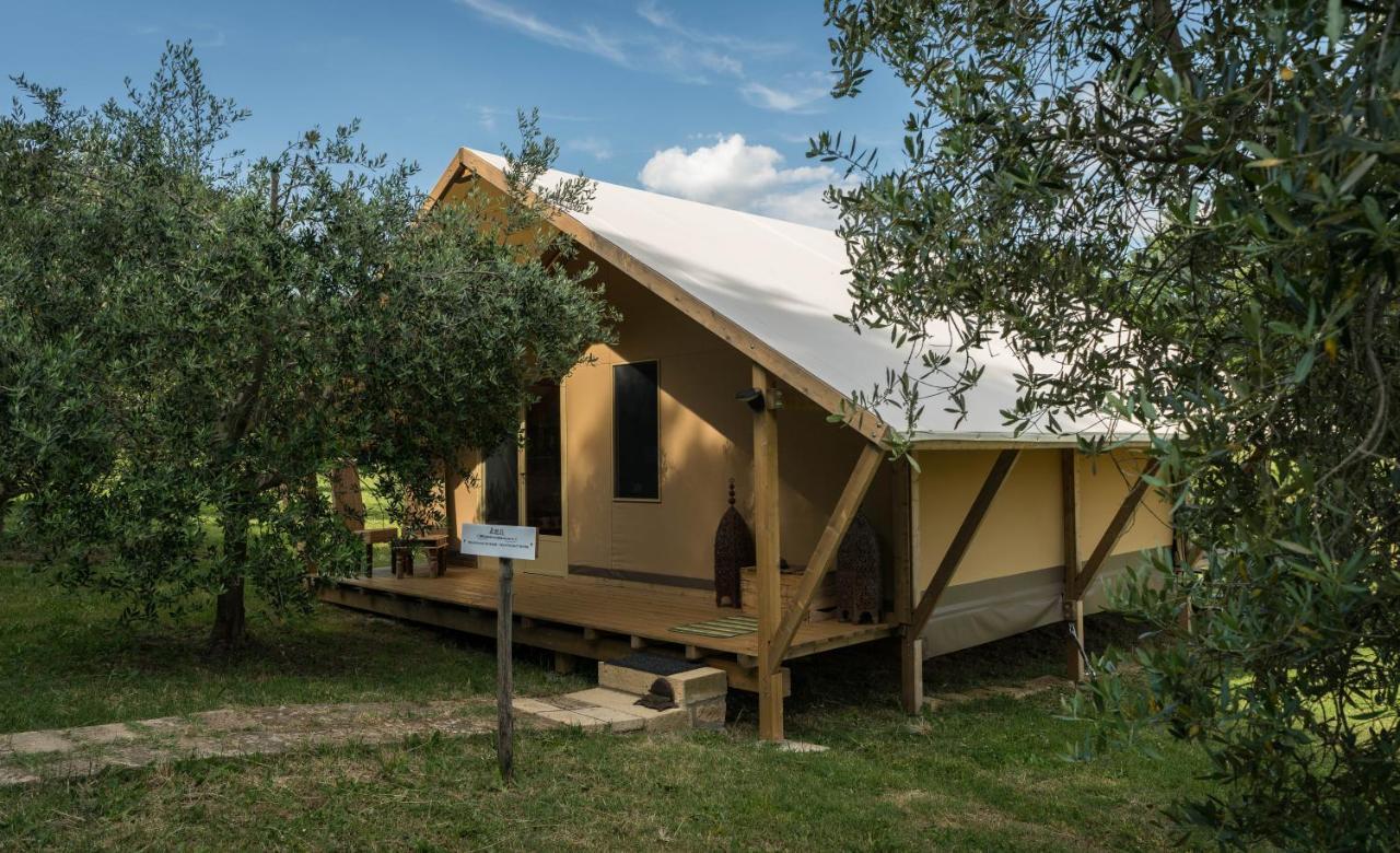 Glamping In Toscana, Luxury Tents In Agriturismo Biologico Sorano  Eksteriør bilde