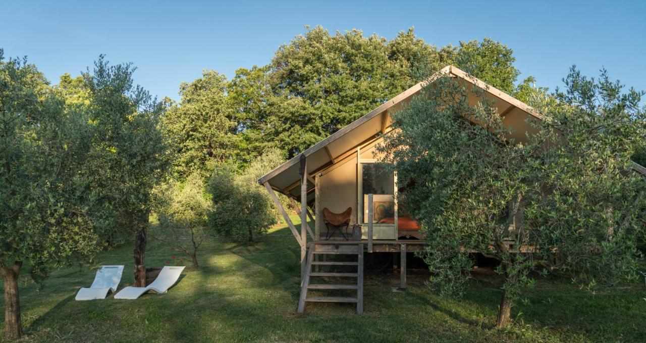 Glamping In Toscana, Luxury Tents In Agriturismo Biologico Sorano  Eksteriør bilde