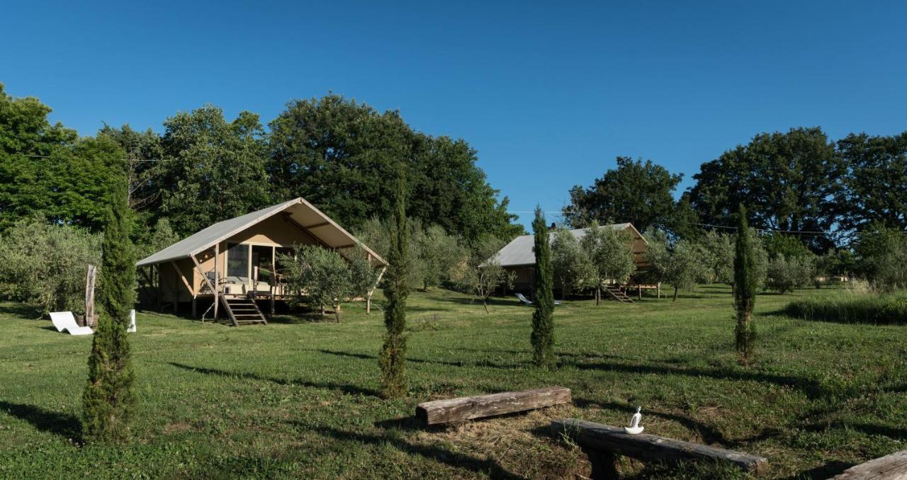 Glamping In Toscana, Luxury Tents In Agriturismo Biologico Sorano  Eksteriør bilde