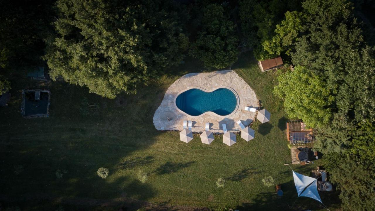 Glamping In Toscana, Luxury Tents In Agriturismo Biologico Sorano  Eksteriør bilde