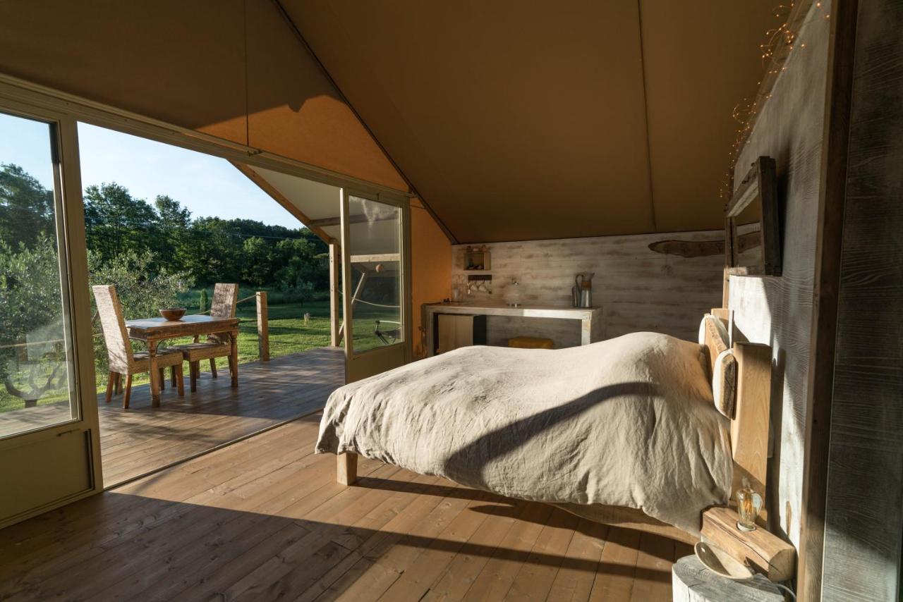 Glamping In Toscana, Luxury Tents In Agriturismo Biologico Sorano  Eksteriør bilde