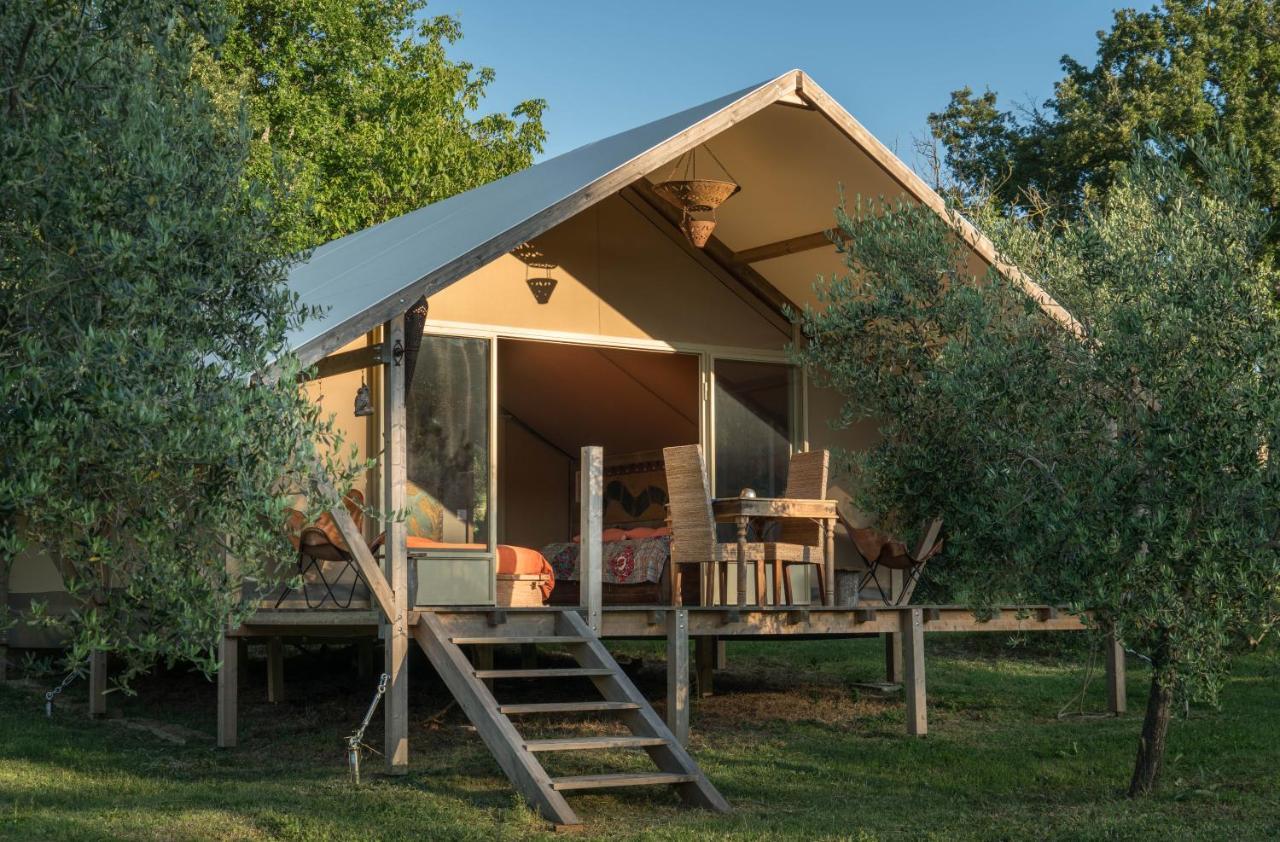 Glamping In Toscana, Luxury Tents In Agriturismo Biologico Sorano  Eksteriør bilde