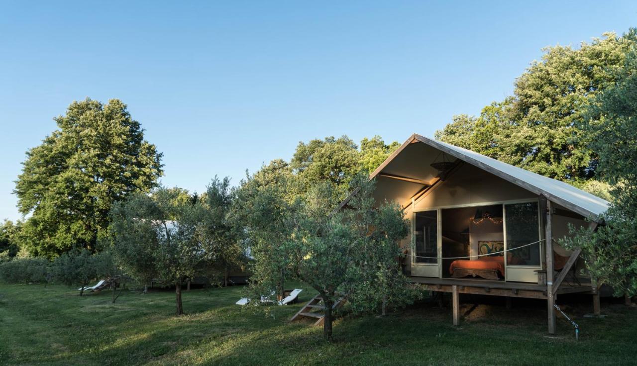 Glamping In Toscana, Luxury Tents In Agriturismo Biologico Sorano  Eksteriør bilde