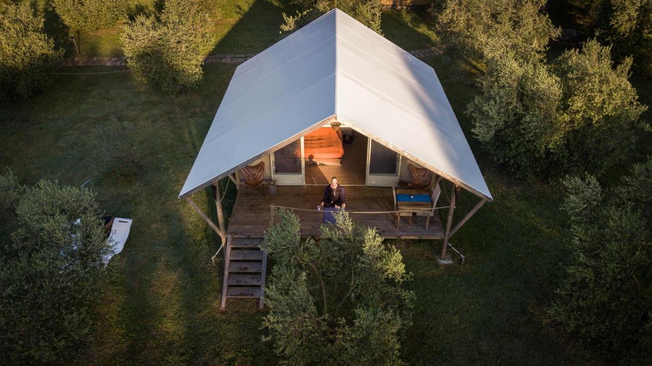 Glamping In Toscana, Luxury Tents In Agriturismo Biologico Sorano  Eksteriør bilde